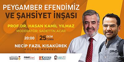 KÜLTÜR SANAT SEZONU PROF. DR. YILMAZ SÖYLEŞİSİYLE DEVAM EDECEK