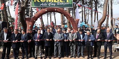 KÜMBET AİLE ÇAY  BAHÇESİ AÇILDI 