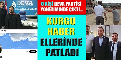 KURGU HABER ELLERİNDE PATLADI
