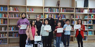KÜTÜPHANENİN EN’LERİ ÖDÜLLENDİRİLDİ