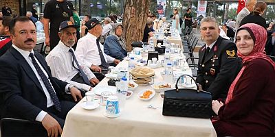 LATİF ÖZTÜRK: ŞEHİTLERİMİZİN EMANETLERİYLE BİR ARADA OLMAKTAN BÜYÜK ONUR DUYDUK