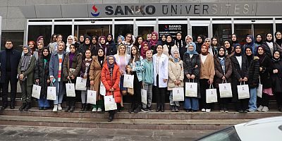 LİSE ÖĞRENCİLERİNDEN SANKO ÜNİVERSİTESİ’NE ZİYARET