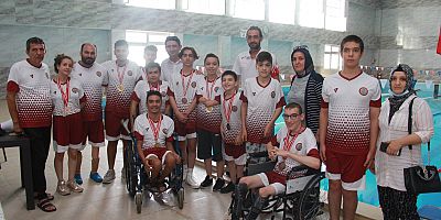  MADALYALI ŞEHRİN SPORCULARI TÜRKİYE ŞAMPİYONASINDA MADALYALARI SİLDİ SÜPÜRDÜ