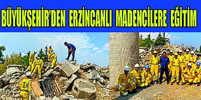 MADENCİLER ALDIĞIMIZ EĞİTİMLE CAN KURTARACAĞIZ