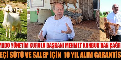 MADO’DAN ÇİFTÇİLERE BÜYÜK DESTEK: KEÇİ VE SALEP ÜRETİMİNE 10 YIL ALIM GARANTİSİ