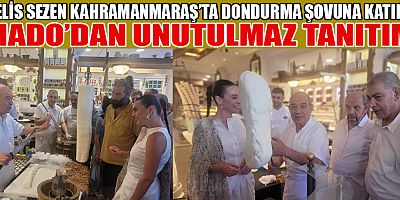 MADO'DAN DONDURMA ŞOVUNA ÖZEL MİSAFİR: MELİS SEZEN