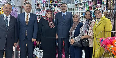 MAHİR ÜNAL’DAN BOLU’DA ESNAF ZİYARETİ: 