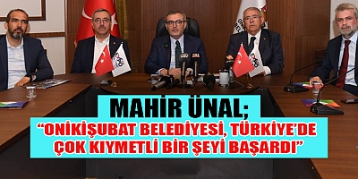 MAHİR ÜNAL: “EXPO 2023 KAHRAMANMARAŞ İÇİN ÇOK BÜYÜK BİR SIÇRAMA OLACAK”