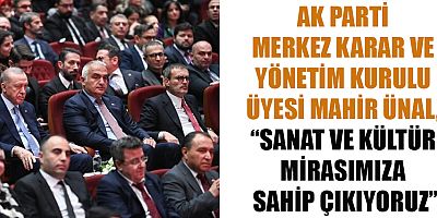 MAHİR ÜNAL: USTALARIMIZA MİNNETARIZ