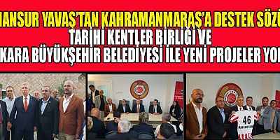MANSUR YAVAŞ’TAN  NURHAK’A YENİ BELEDİYE BİNASI MÜJDESİ