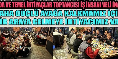 MARKETÇİLER İFTARDA BİRARAYA GELDİ