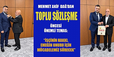 MEHMET AKİF DAĞ: BİRLİĞİMİZİ VE BERABERLİĞİMİZİ DAİM EYLESİN