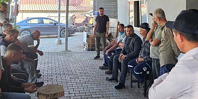MEHMET AKİF DAĞ’DAN EMEKÇİLERE YAKIN TAKİP: HER ZAMAN İŞÇİNİN YANINDAYIZ