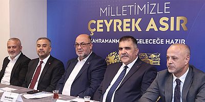 MEHMET AKPINAR, AK PARTİ KAHRAMANMARAŞ TEŞKİLATININ İSTİŞARE TOPLANTISINA KATILDI