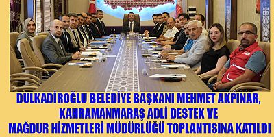 MEHMET AKPINAR: KURUMLAR ARASI DAYANIŞMA HAYATİ ÖNEME SAHİP