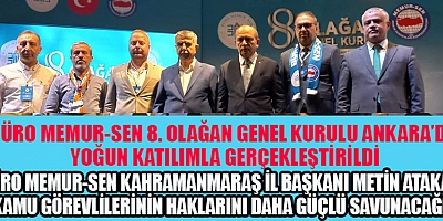 METİN ATAKAN: “SENDİKAL MÜCADELEMİZİ KARARLILIKLA SÜRDÜRECEĞİZ”
