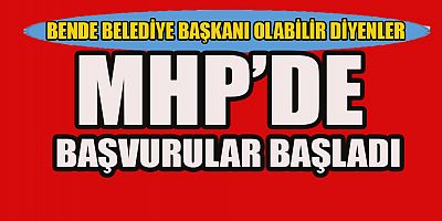 MHP'DE BAŞVURULAR İÇİN ÜCRET ALINMAYACAK