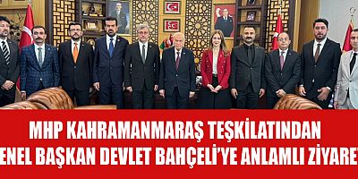 MHP GENEL MERKEZİ’NDE KAHRAMANMARAŞ RÜZGÂRI