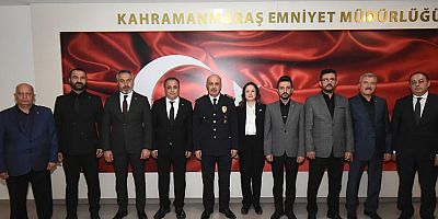 MHP HEYETİNDEN EMNİYET MÜDÜRÜ NURETTİN GÖKDUMAN’A POLİS HAFTASI ZİYARETİ