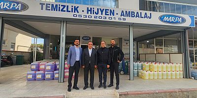 MHP İL BAŞKANI HÜSEYİN VAHİT DEMİRÖZ'DEN İŞ İNSANI ALAADDİN AKSOY’A  ZİYARET