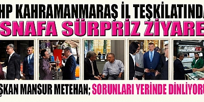 MHP İL BAŞKANI MANSUR METEHAN VATANDAŞIN SESİNİ DİNLİYOR