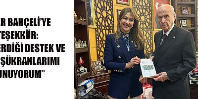 MHP KAHRAMANMARAŞ MİLLETVEKİLİ ZUHAL KARAKOÇ, 5. KİTABINI DEVLET BAHÇELİ’YE TAKDİM ETTİ
