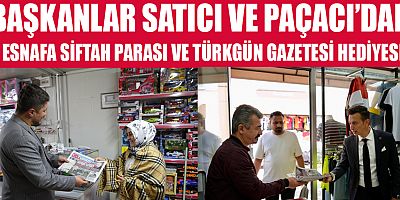 MHP'Lİ BAŞKANLARDAN ESNAFA ANLAMLI JEST