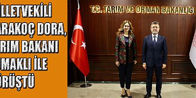 MHP’Lİ KARAKOÇ DORA, BAKAN YUMAKLI’YI ZİYARET ETTİ 