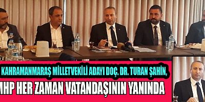 MHP’Lİ ŞAHİN: CUMHUR İTTİFAKI “YEDİ DÜVELE KARŞI MÜCADELE EDİYOR”