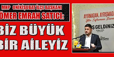 MHP’Lİ SATICI’NIN İFTAR PROGRAMI YOĞUN KATILIMLA GERÇEKLEŞTİ