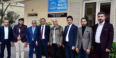 MHP MİLLETVEKİLİ ADAYI KÖMÜRCÜ’DEN MUHTAR BÖLÜKBAŞI’NA ZİYARET