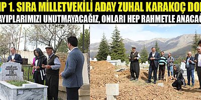 MHP'NİN 1. SIRA ADAYI KARAKOÇ ATA YURDUNDAN