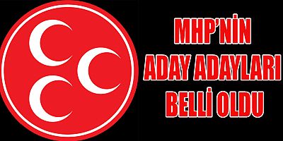 Milliyetçi Hareket Partisi (MHP) Kahramanmaraş Milletvekili Aday Adayları belli oldu. MHP Genel Merkezi tarafından kabul edilen Milletvekili Aday Adaylığına 37 isim başvuru yaptı.