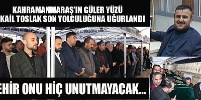MİKAİL’İ SON YOLCULUĞUNA YÜZLERCE  SEVENİ UĞURLADI