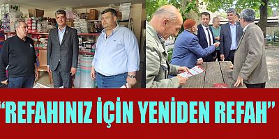 MİLLETVEKİLİ ADAYI AYDOĞAR, BİR OY ERDOĞAN'A BİR OY AYDOĞAR'A