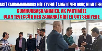 MİLLETVEKİLİ ADAYI DEBGİCİ: HEP BİRLİKTE BU AĞIR YÜKÜN ÜSTESİNDEN GELECEĞİZ