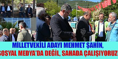 MİLLETVEKİLİ ADAYI ŞAHİN, GENÇLERİMİZ SOSYAL MEDYA’DAN ETKİLENEREK KARAR VERMESİN!