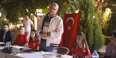 MİLLETVEKİLİ GÜVENÇ, ŞAMPİYONLARLA BİR ARAYA GELDİ