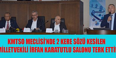 MİLLETVEKİLİ İRFAN KARATUTLU “3-5 TANE MÜTEAHHİDİ İÇERİYE ALARAK BU İŞİ ÇÖZEMEYİZ”