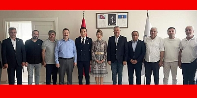 MİLLETVEKİLİ KARAKOÇ DORA'DAN BAŞKAN KALIN'A ZİYARET 