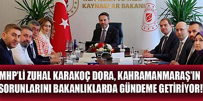 MİLLETVEKİLİ KARAKOÇ DORA, SANAYİCİLERİN GÜNDEMİNİ ENERJİ BAKANLIĞINDA GÜNDEME GETİRDİ!
