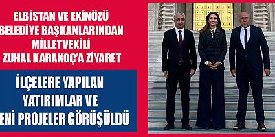 MİLLETVEKİLİ KARAKOÇ: “KONUMUZ DAİMA KAHRAMANMARAŞ”