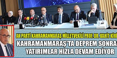 MİLLETVEKİLİ KİRİŞÇİ’DEN YATIRIMLARLA İLGİLİ ÖNEMLİ AÇIKLAMALAR