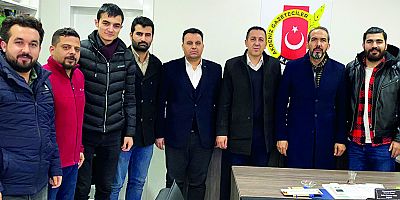 MİLLETVEKİLİ ÖZDEMİR'DEN AKDENİZ GAZETECİLER CEMİYETİ’NE ZİYARET!