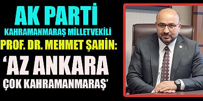 MİLLETVEKİLİ ŞAHİN: HER BAKAN KENDİ BAKANLIĞININ DEPREM BÖLGESİYLE İLGİLİ ÇALIŞMALARINI KARARLILIKLA SÜRDÜRÜYOR