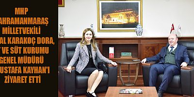 MİLLETVEKİLİ ZUHAL KARAKOÇ DORA, KAHRAMANMARAŞ'A YATIRIM İÇİN ÇALIŞMALAR DEVAM EDİYOR