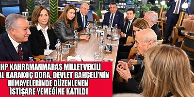 MİLLETVEKİLİ ZUHAL KARAKOÇ DORA,  MHP, İSTİŞARE VE BİRLİK ZEMİNİNDE GELECEĞE YÜRÜYOR