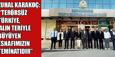 MİLLETVEKİLİ ZUHAL KARAKOÇ: TERÖRSÜZ TÜRKİYE, ESNAFIN GÜVENCESİDİR