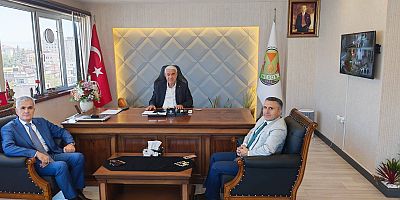 MİLLİ EĞİTİM CAMİASINDAN KMESOB'A HAYIRLI OLSUN ZİYARETİ