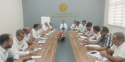MİLLİ EĞİTİMDE TOPLANTI